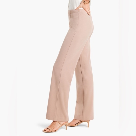 NIC & ZOE Women’s Dress Pants Size 10 Tan High Rise Business Causal Preppy - Picture 4 of 17